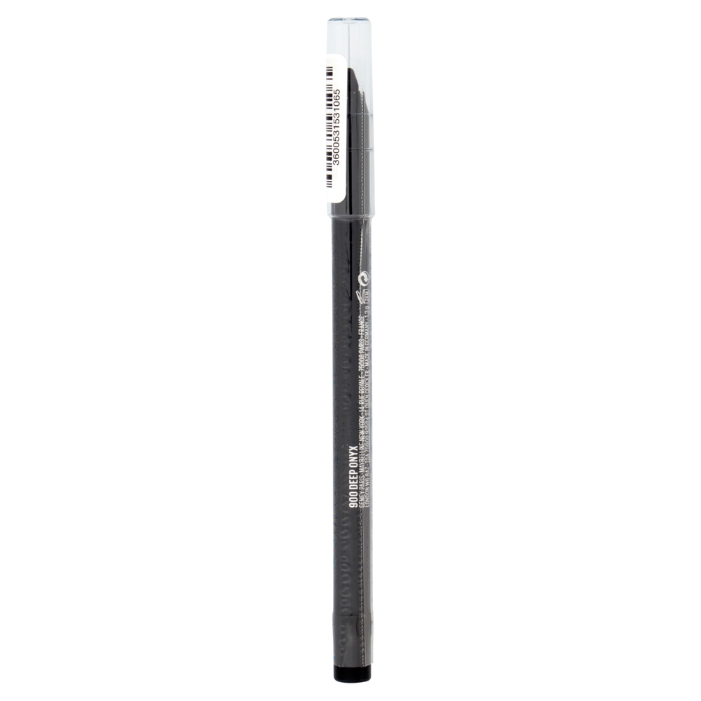 Maybelline New York Matita Occhi Tattoo Liner Gel Pencil, Resiste fino a 36H, 900 Deep Onyx
